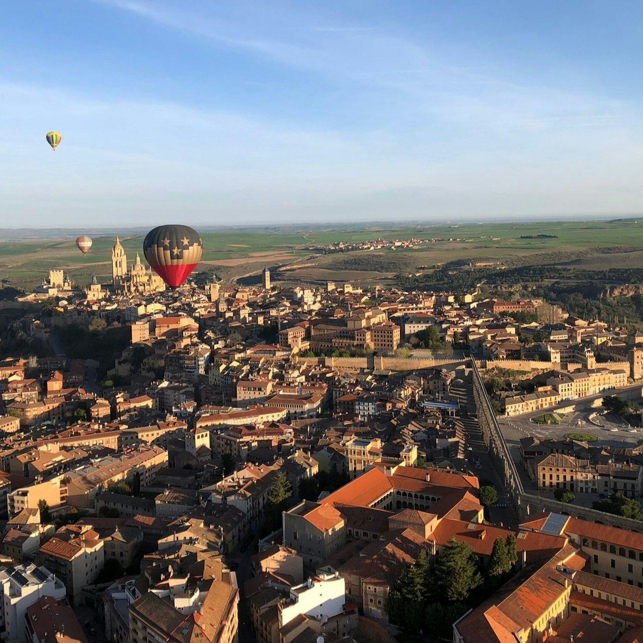Segovia Hot Air Balloon Flight with Breakfast and Cava