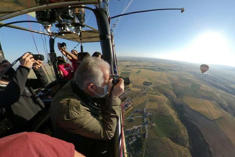 Segovia Hot Air Balloon Ride from Madrid with Transfer