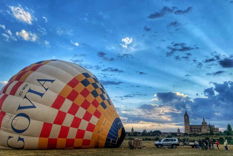 Segovia Hot Air Balloon Ride Over the Roman Aqueduct