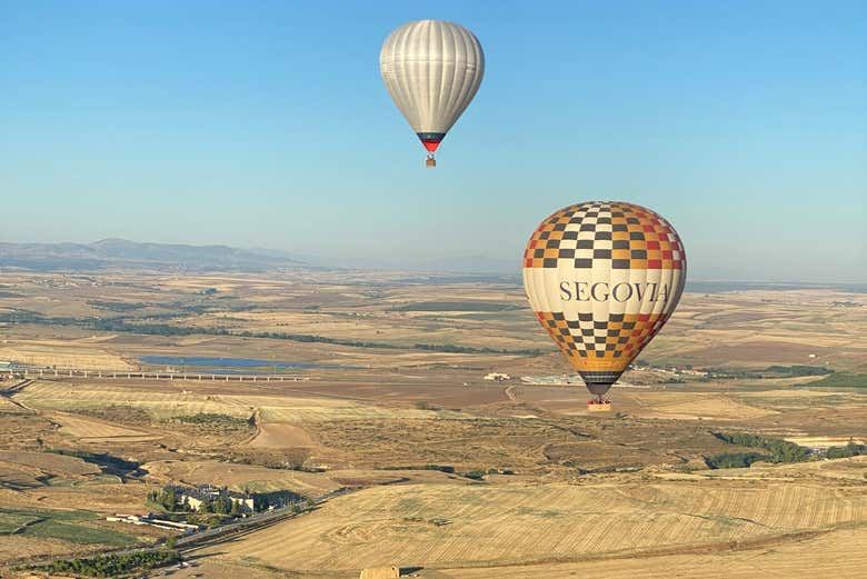 Segovia Hot Air Balloon Ride Over the Roman Aqueduct
