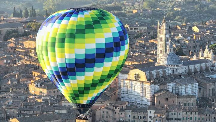 Siena Hot Air Balloon Flight over the Tuscan Hills