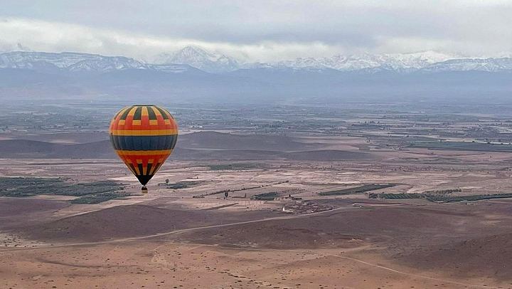 Small-Group Sunrise Balloon Flight over Marrakech with Berber Breakfast (1/12)