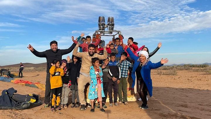 Small-Group Sunrise Balloon Flight over Marrakech with Berber Breakfast (3/12)
