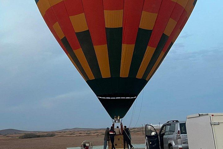 Small-Group Sunrise Balloon Flight over Marrakech with Berber Breakfast (12/12)
