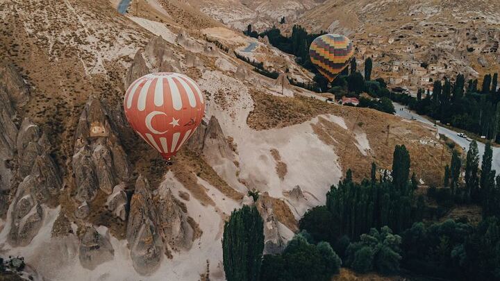 Soganli Valley Hot Air Balloon Ride at Sunrise