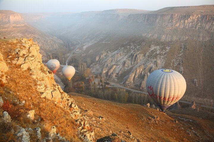 Soganli Valley Hot Air Balloon Ride at Sunrise