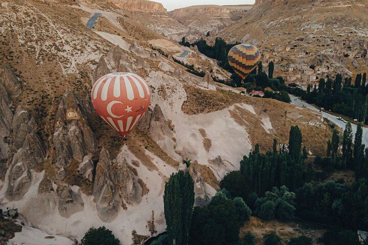 Soganli Valley Hot Air Balloon Ride at Sunrise