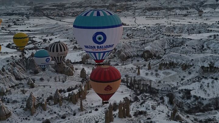 Sunrise Balloon Flight Cappadocia (Goreme) by Nazar Balloons