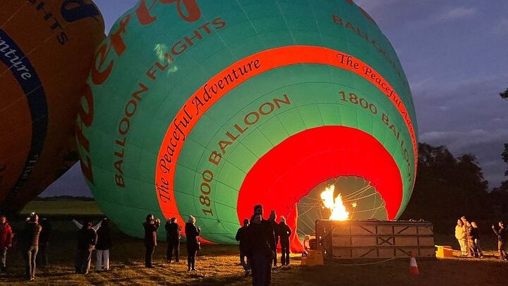 Sunrise Hot Air Balloon Flight over Yarra Valley + Breakfast