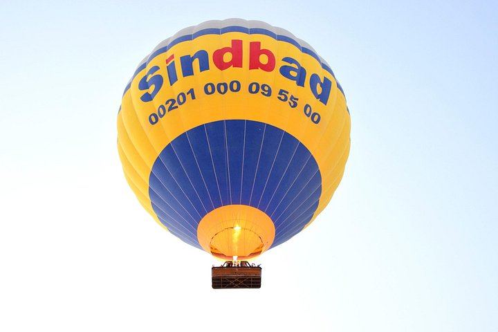 Sunrise Hot Air Balloon Over the Luxor West Bank
