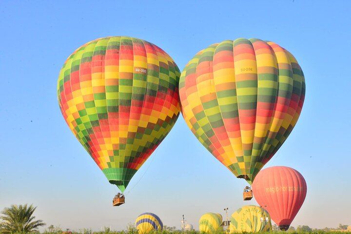 Sunrise Hot Air Balloon Ride over Luxor West Bank