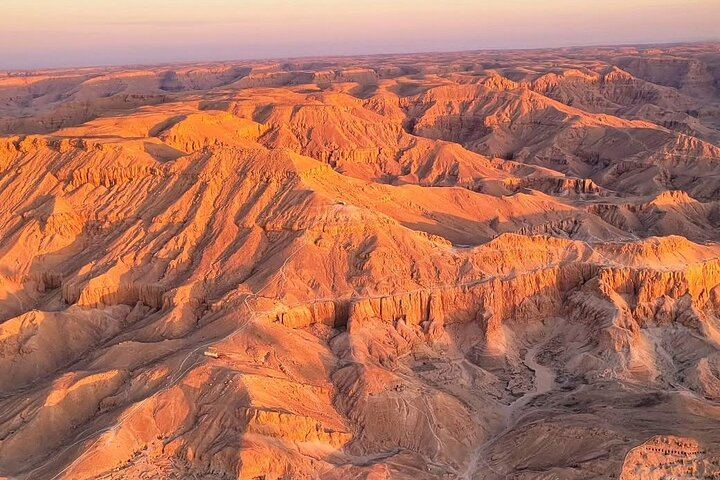 Sunrise Hot Air Balloon Ride over Luxor West Bank