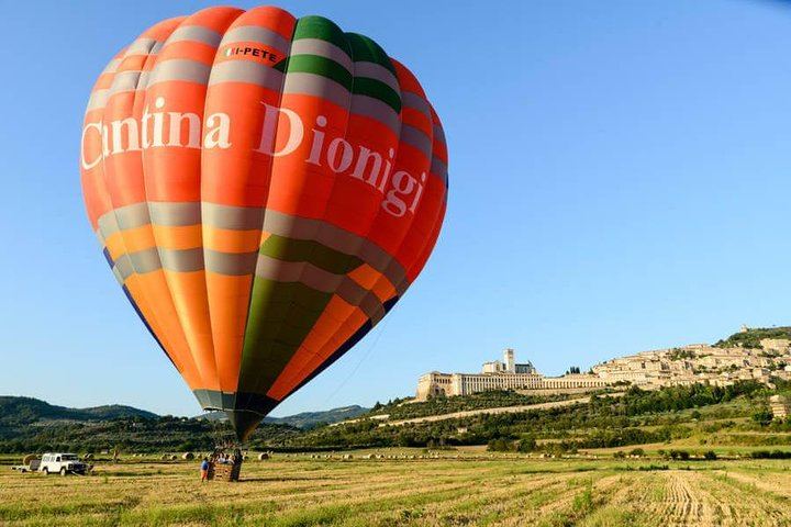Taking off at Assisi