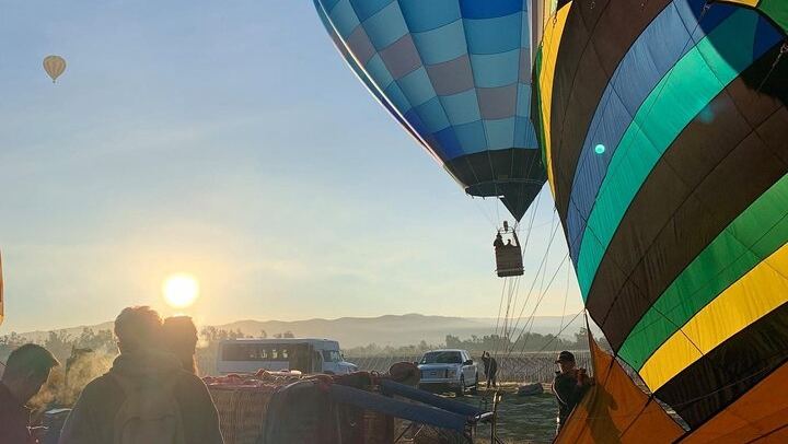 Temecula Private Hot Air Balloon Flight for up to 4 People