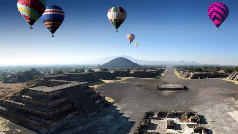 Teotihuacán Hot Air Balloon Ride