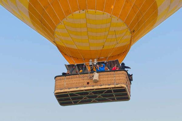 Teotihuacan Hot Air Balloon Ride at the Launch Field