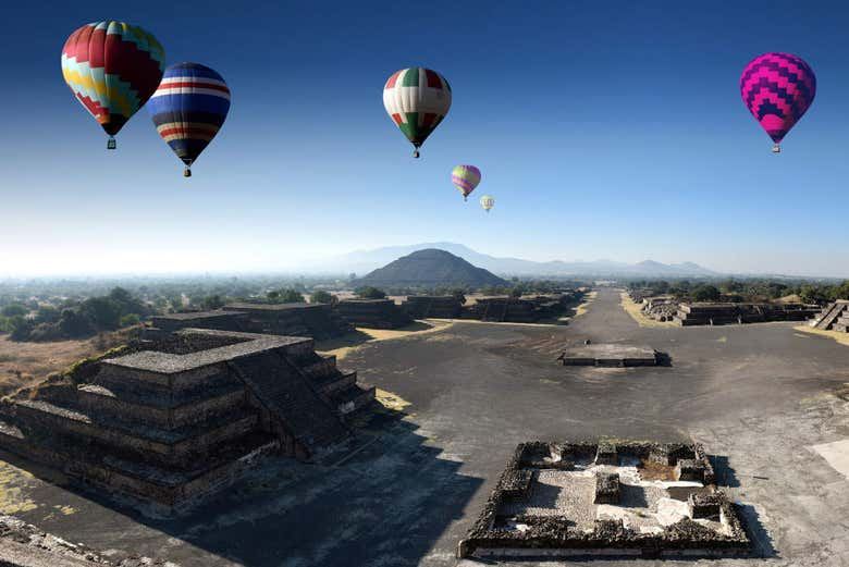Teotihuacán Hot Air Balloon Ride