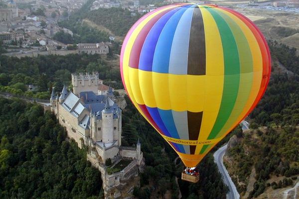 Private Balloon Ride for Two over Segovia, with Madrid Transfer Option