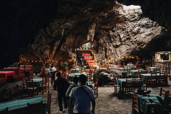 the cave