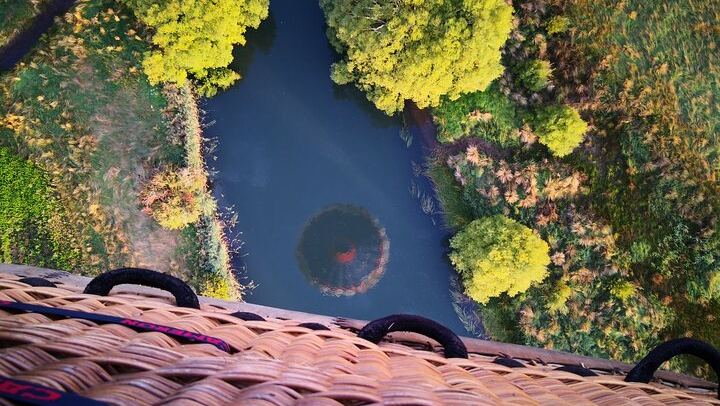 The magic of a balloon flight