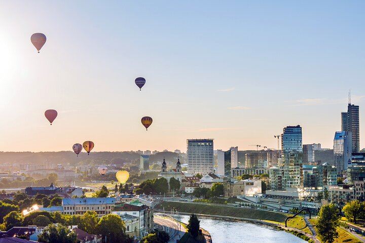 There is not a single chance that any other European capital has more hot air balloons floating its skies than Vilnius