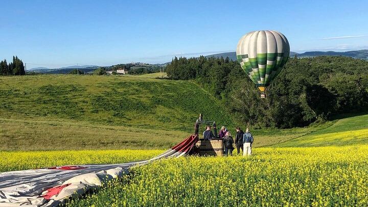 Tuscany Hot Air Balloon Flight from San Casciano