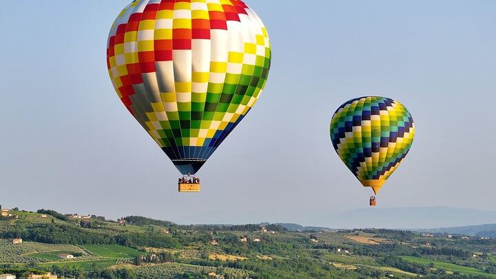 Tuscany Hot Air Balloon Flight from San Casciano