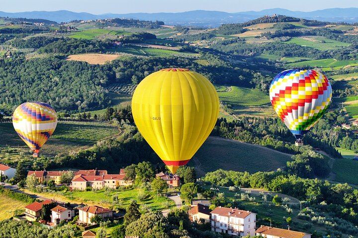 Tuscany Hot Air Balloon Flight from San Casciano