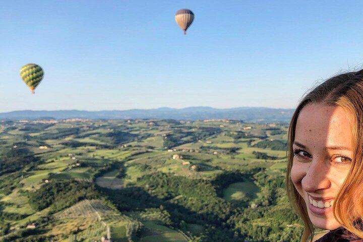 Tuscany Hot Air Balloon Flight from San Casciano