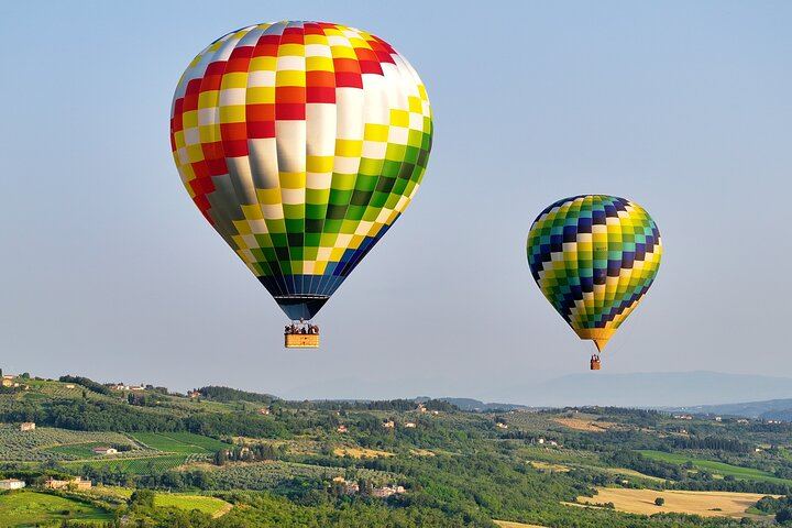 Tuscany Hot Air Balloon Flight from San Casciano