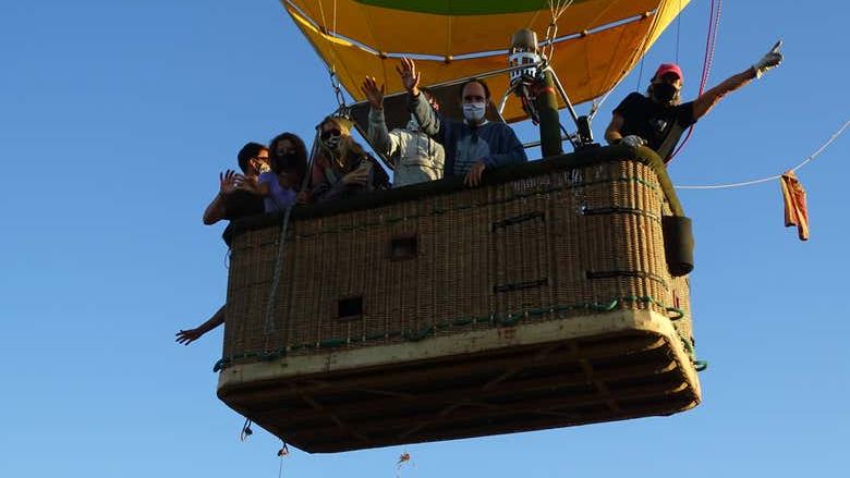 Paseo en globo por Manresa