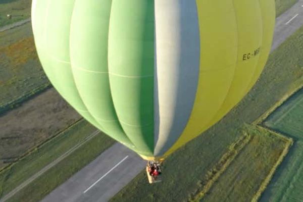 Vic Hot Air Balloon Ride, Osona and the Pre-Pyrenees