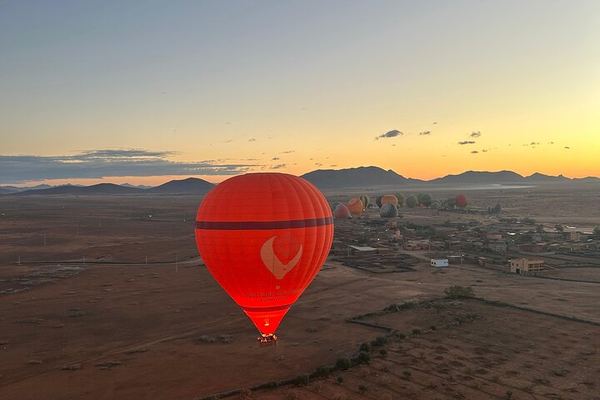 Marrakech Hot Air Balloon Flight with Traditional Moroccan Breakfast