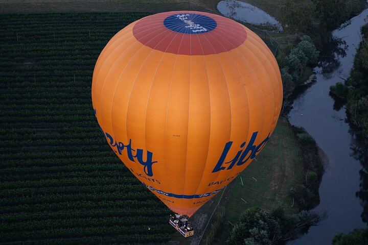 Sunrise Hot Air Balloon Flight over Yarra Valley + Breakfast