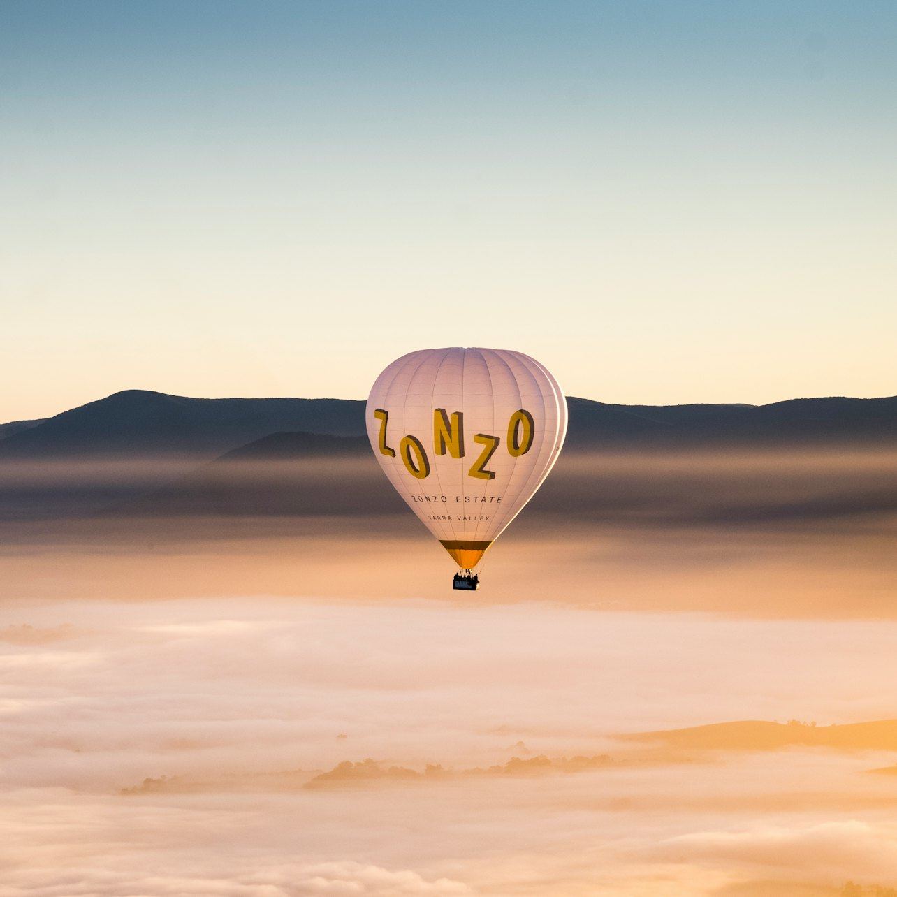 Yarra Valley Morning Hot Air Balloon Flight with Transfer