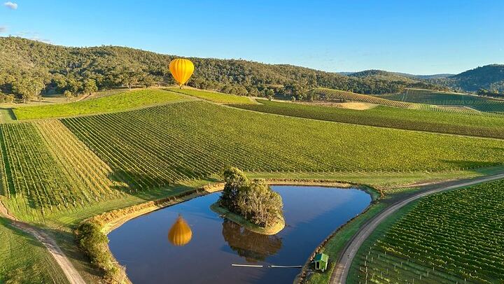 Yarra Valley Sunrise Balloon Flight with GoPro Photos