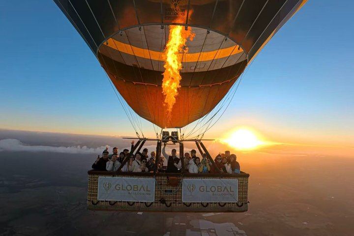 Yarra Valley Sunrise Balloon Flight with GoPro Photos