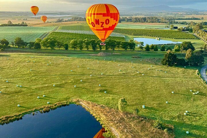 Yarra Valley Sunrise Balloon Flight with GoPro Photos