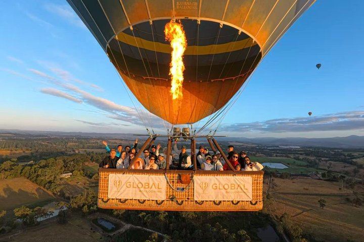 Yarra Valley Sunrise Balloon Flight with GoPro Photos